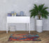 2' X 4' Atlantic Abstract Power Loom Non Skid Area Rug